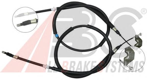 Трос ручного гальма задній, правий/лівий ABS K12795 ціна, від 21.75 USD