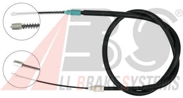 Купити 7700424472 Renault (RVI) Трос ручного гальма задній, правий/лівий