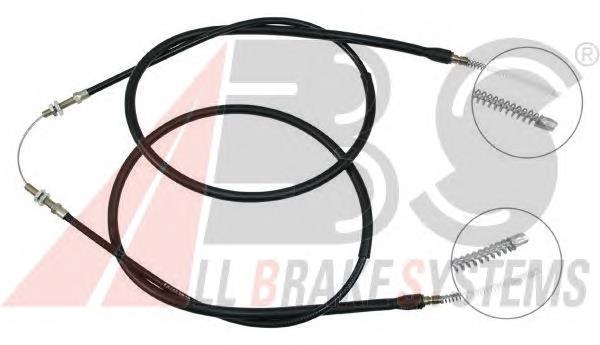 Трос ручного гальма задній, правий/лівий BC831 Japan Parts
