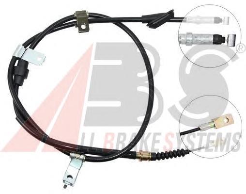 Трос ручного гальма задній, правий ABS K12507 ціна, від 27.98 USD