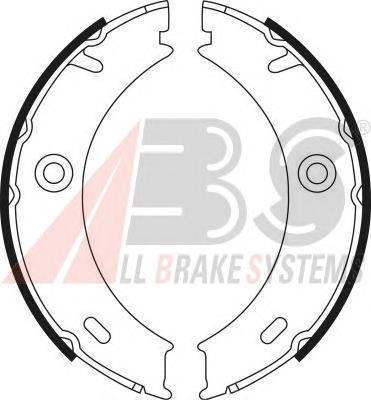 Колодки ручника / стоянкового гальма ABS 9022 ціна, від 16.53 USD
