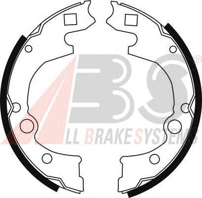 Колодки гальмові задні, барабанні ABS 8967 ціна, від 33.12 USD