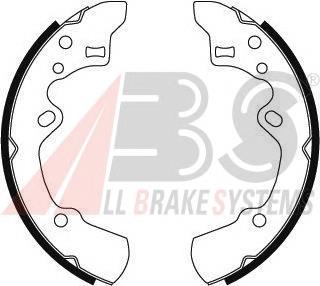 Колодки гальмові задні, барабанні ABS 8839 ціна, від 16.32 USD