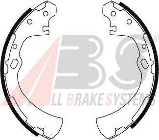 Колодки гальмові задні, барабанні ABS 8848 ціна, від 26.95 USD