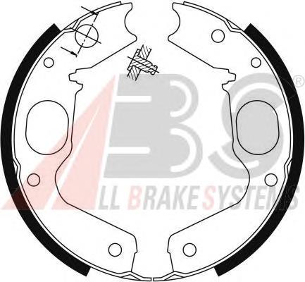 Купити 9115 ABS Гальмівні колодки гальма стоянки