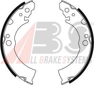 Колодки гальмові задні, барабанні ABS 8596 ціна, від 17.14 USD
