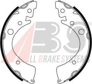 Колодки гальмові задні, барабанні ABS 8651 ціна, від 19.90 USD