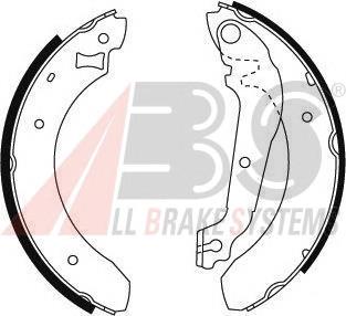 Колодки гальмові задні, барабанні ABS 8705 ціна, від 22.14 USD