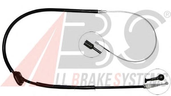 Трос ручного гальма задній, правий/лівий ABS K18296 ціна, від 12.69 USD