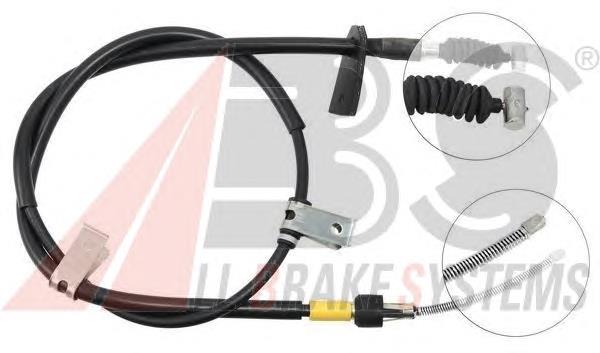 Трос стоянкового гальма задній правий Febest 07100SN413RH ціна, від 26.22 USD