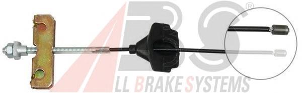 Трос стоянкового гальма передній ABS K17631 ціна, від 14.95 USD