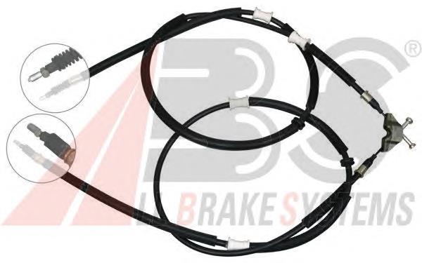 Трос ручного гальма задній, правий/лівий ABS K17315 ціна, від 21.83 USD