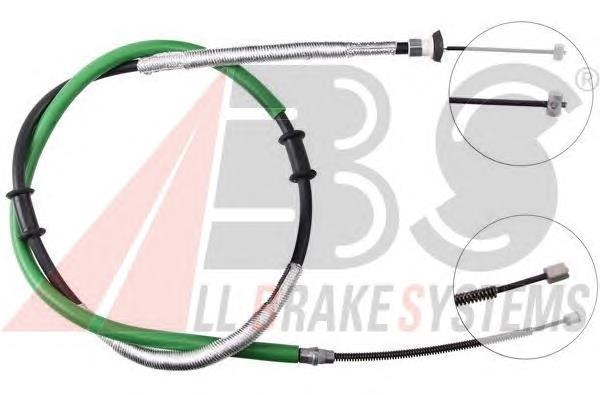 Трос ручного гальма задній, правий ABS K18078 ціна, від 12.88 USD