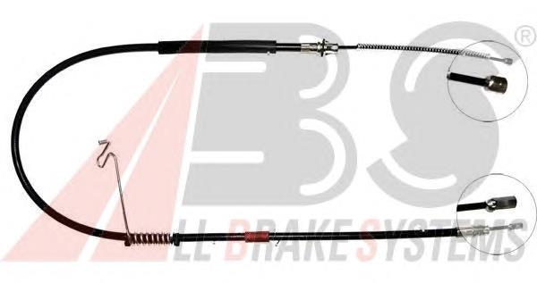 Трос стоянкового гальма задній правий ABS K17878 ціна, від 15.37 USD