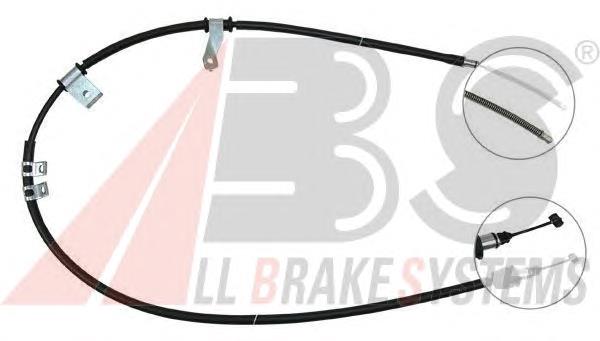 Трос стоянкового гальма задній правий ABS K19168 ціна, від 15.58 USD