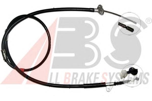 Трос стоянкового гальма задній правий ABS K19268 ціна, від 11.71 USD