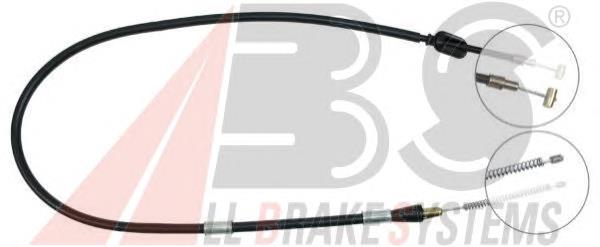 Трос ручного гальма задній, правий/лівий ABS K15908 ціна, від 21.42 USD