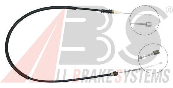 Купити K15617 ABS Трос ручного гальма задній, лівий