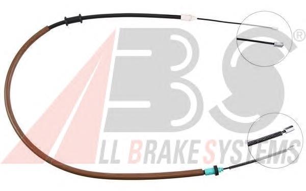 Трос стоянкового гальма задній правий ABS K15638 ціна, від 7.63 USD