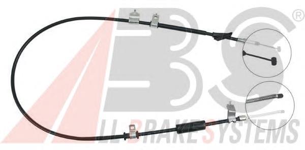Трос стоянкового гальма задній лівий Linex 360133 ціна, від 22.65 USD