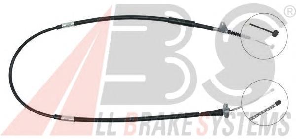 Трос стоянкового гальма задній правий ABS K16048 ціна, від 15.34 USD