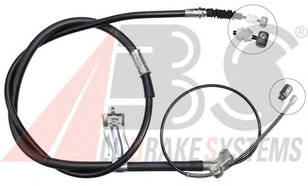 Трос стоянкового гальма задній лівий ABS K16167 ціна, від 23.52 USD
