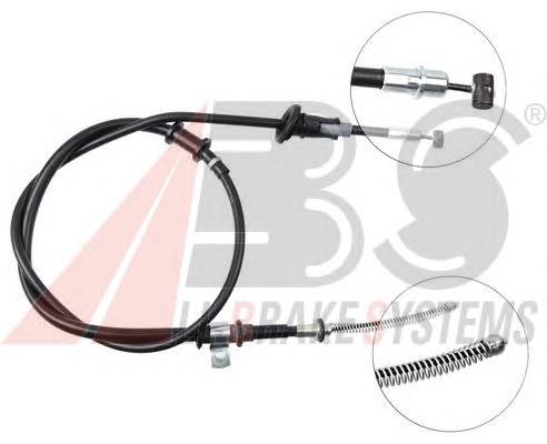 Трос стоянкового гальма задній лівий ABS K14737 ціна, від 17.87 USD