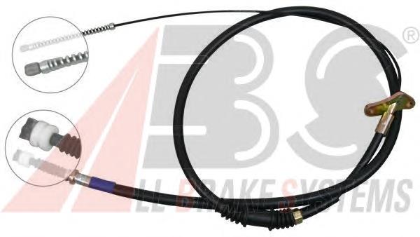 Трос стоянкового гальма задній правий ABS K15388 ціна, від 22.65 USD