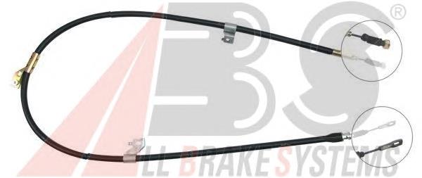 Трос ручного гальма задній, правий ABS K15098 ціна, від 30.27 USD