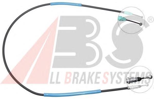 Трос стоянкового гальма задній лівий ABS K17278 ціна, від 6.04 USD