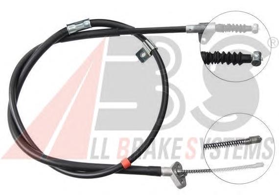 Трос стоянкового гальма задній лівий ABS K16627 ціна, від 19.01 USD