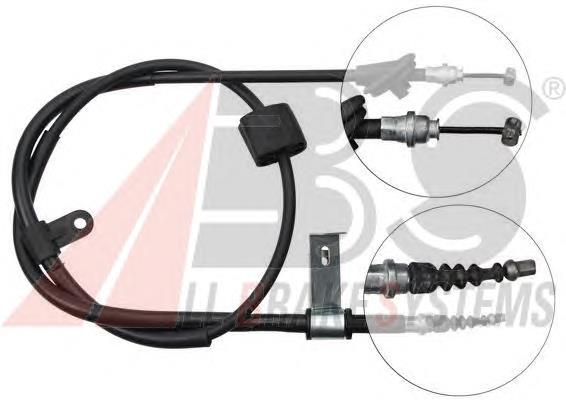 Купити 50505484 Fiat/Alfa/Lancia Трос ручного гальма задній, правий