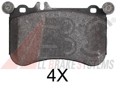 Купити 37902 ABS Колодки гальмівні передні, дискові