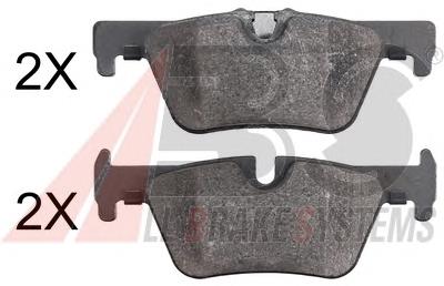 Задні гальмівні колодки ABS 37904 ціна, від 22.59 USD