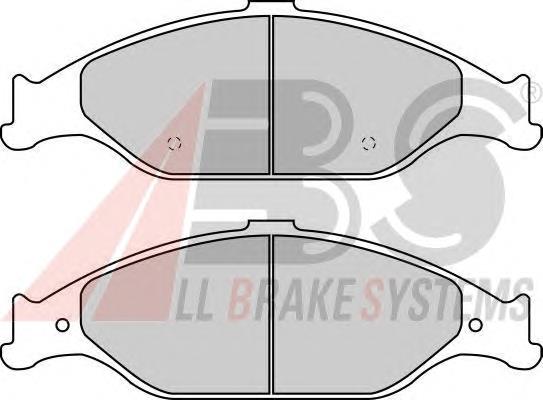 Купити 38804 ABS Колодки гальмівні передні, дискові