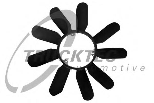 0219136 Trucktec вентилятор/крильчатка радіатора охолодження