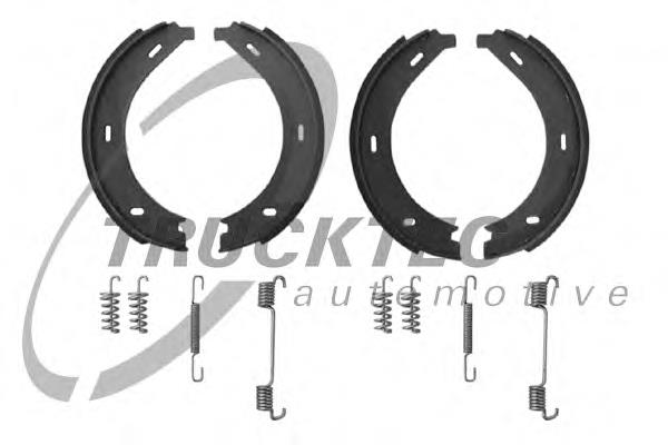Колодки ручника / стоянкового гальма Trucktec 0235046 ціна, від 14.59 USD