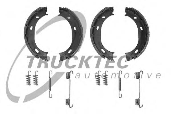 Купити 0235051 Trucktec Гальмівні колодки гальма стоянки
