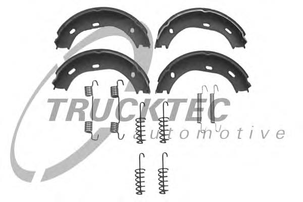 Колодки стоянкового гальма Trucktec 0235005