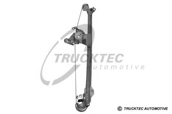 0254009 Trucktec Механізм склопідйомника двері задньої, лівої