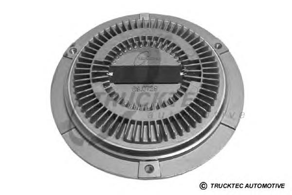 0819002 Trucktec Гідромуфта приводу вентилятора
