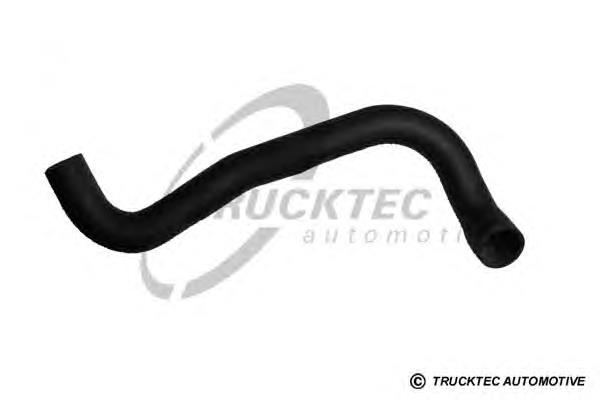 0240057 Trucktec Шланг/патрубок радіатора охолодження, нижній