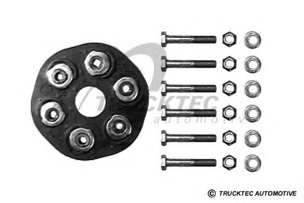 Купити 0234003 Trucktec Муфта кардана еластична, передня