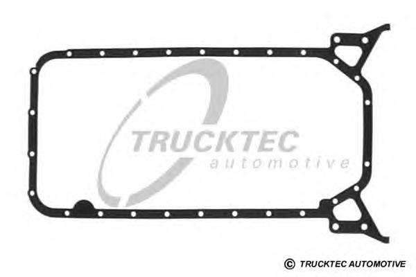 0210043 Trucktec прокладка піддону картера двигуна