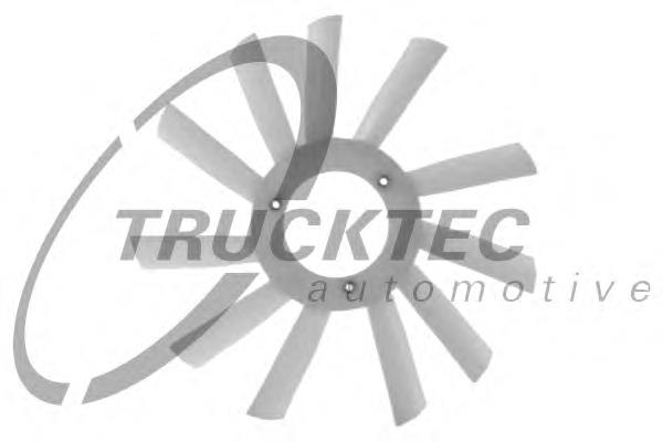 Вентилятор/крильчатка радіатора охолодження 0219029 Trucktec