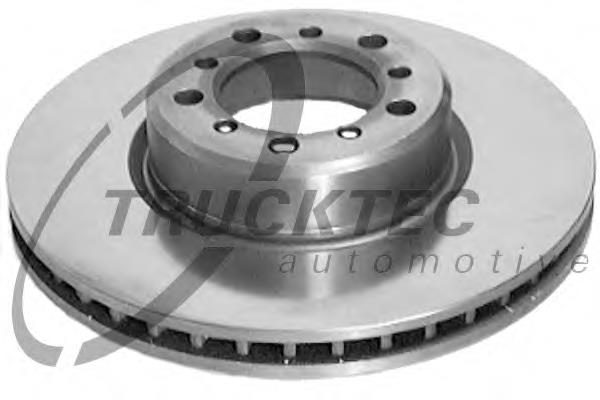 0235019 Trucktec Гальмо дискове переднє
