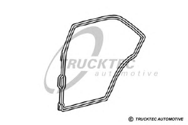 Купити 0253040 Trucktec Ущільнювач двері передньої лівої (на двері)