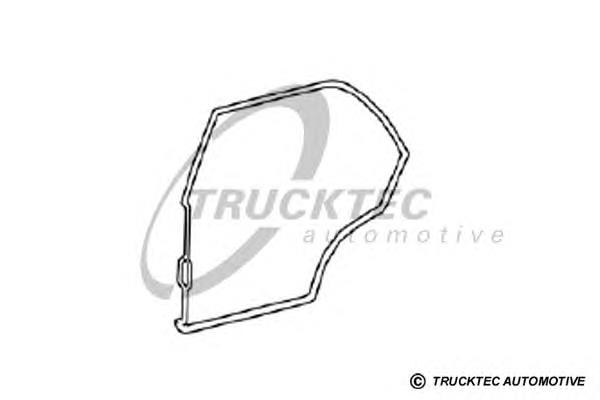 Ущільнювач двері задньої правої (на двері) Trucktec 0253030 ціна, від 33.94 USD