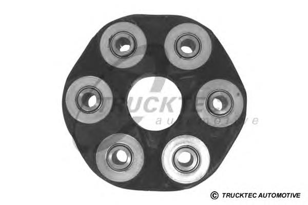 Муфта кардана еластична, перед. /зад. Trucktec 0234022