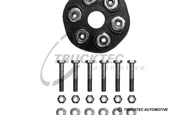 Купити 0234002 Trucktec Муфта кардана еластична, передня